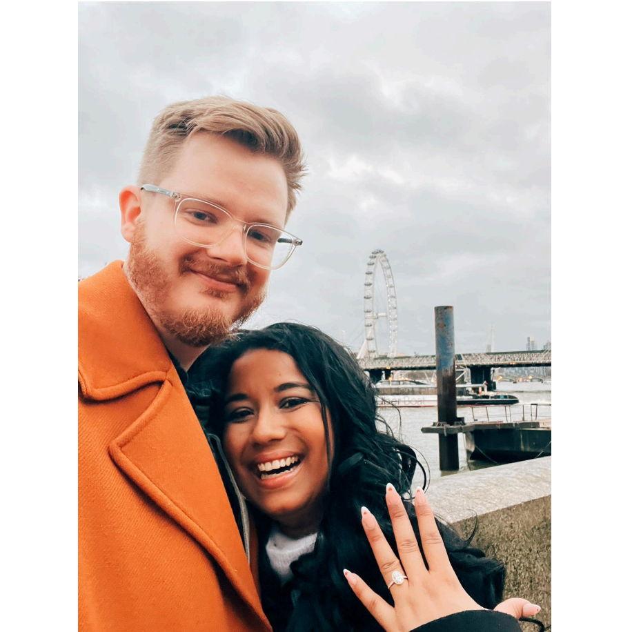 He proposed!
