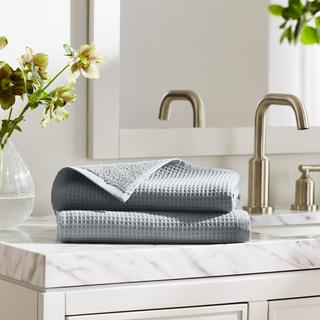 Waffle Terry Hand Towel, Set of 2