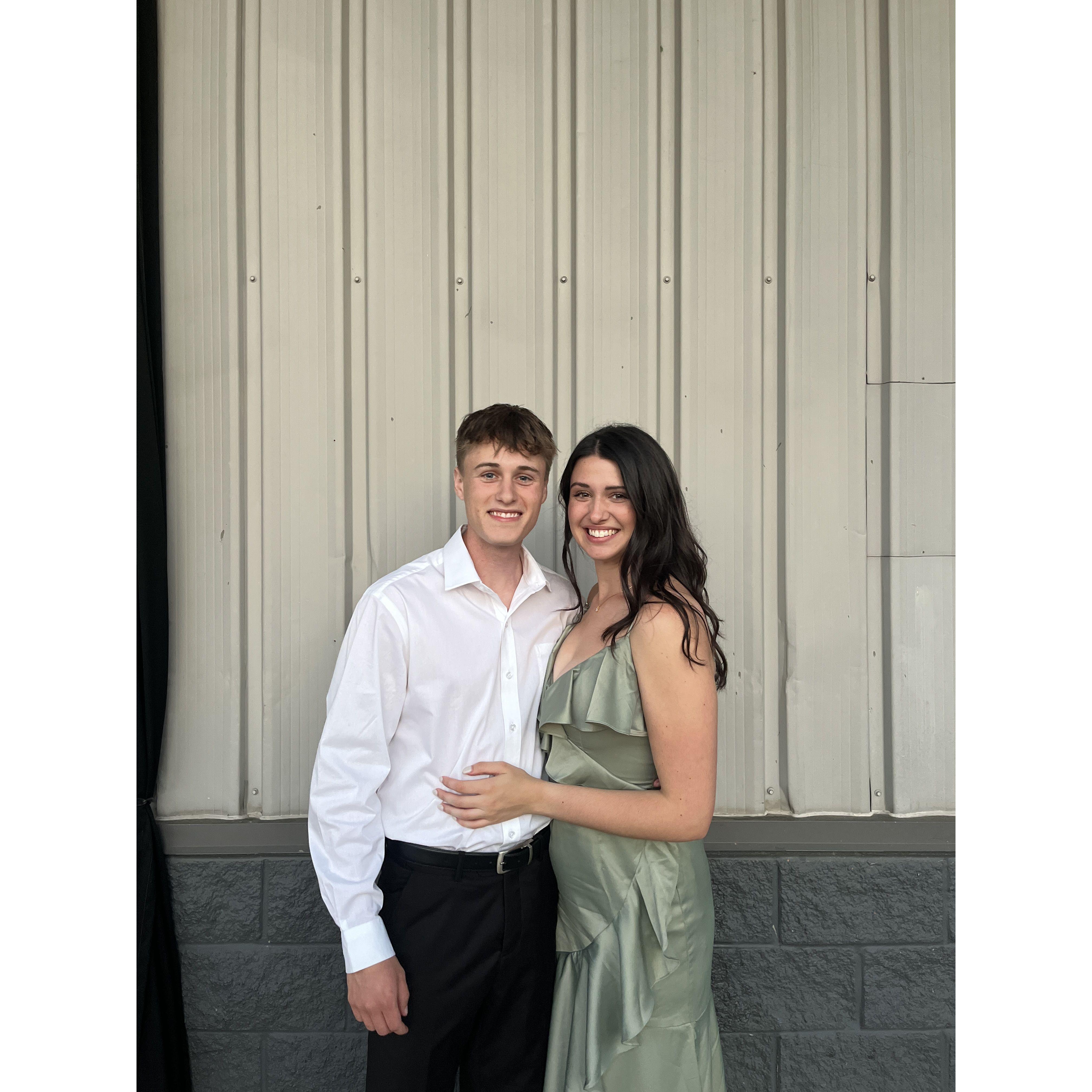 Cru Formal! Little did I know we were getting engaged the next day!