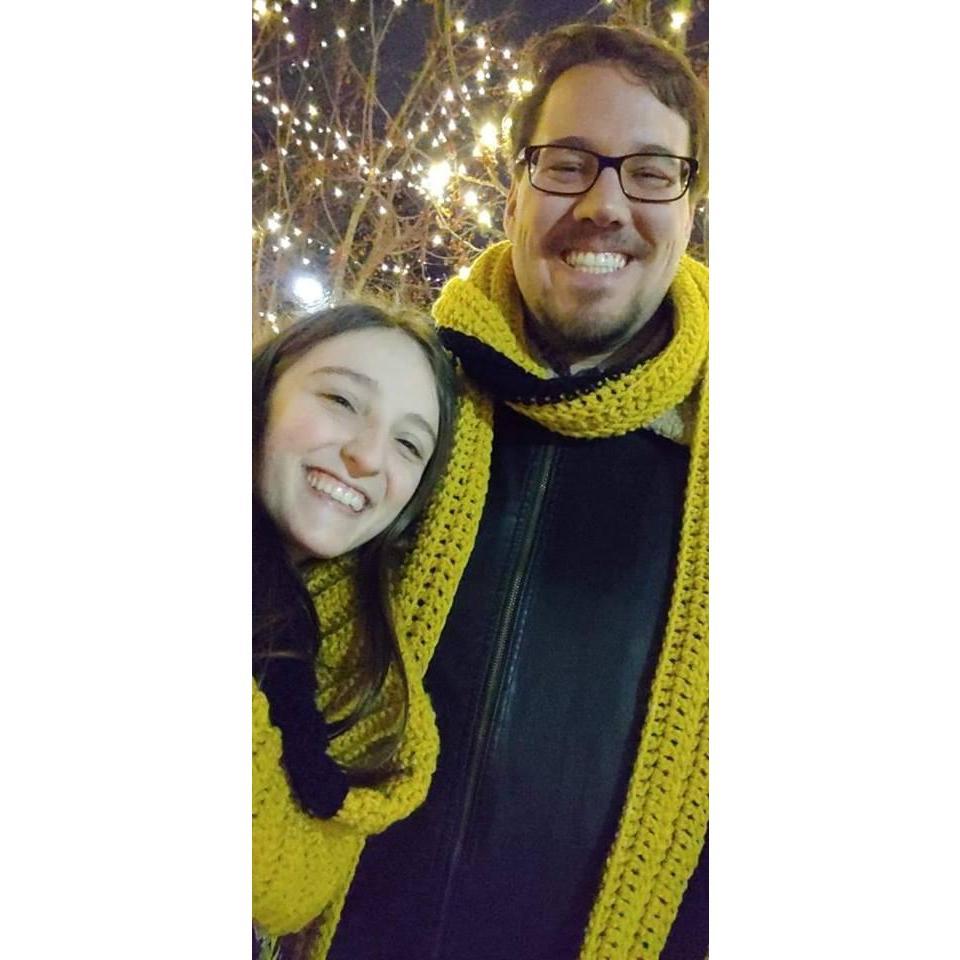 Went to the St. Louis zoo and finally took a selfie showing just how tall Phillip really is!