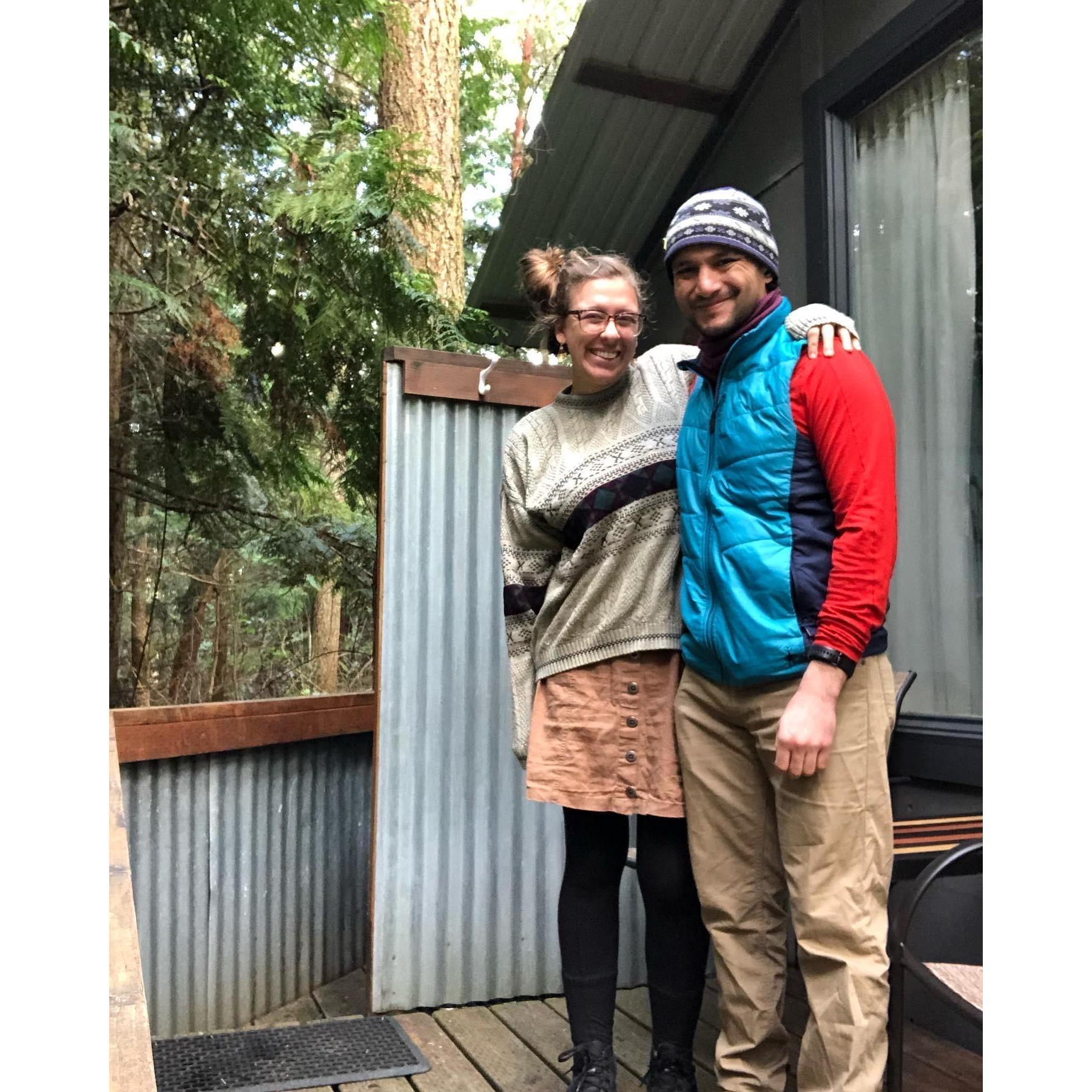 February 2022: On a little season-of-engagement-time retreat in Port Townsend, WA