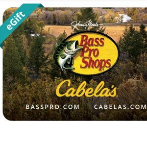 Bass Pro Shops and Cabela's eGift Card