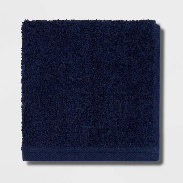 Everyday Washcloth Navy - Room Essentials™