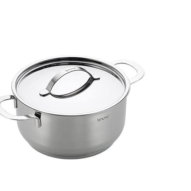 Brund Energy Dutch Oven, 4 Quart, Stainless Steel
