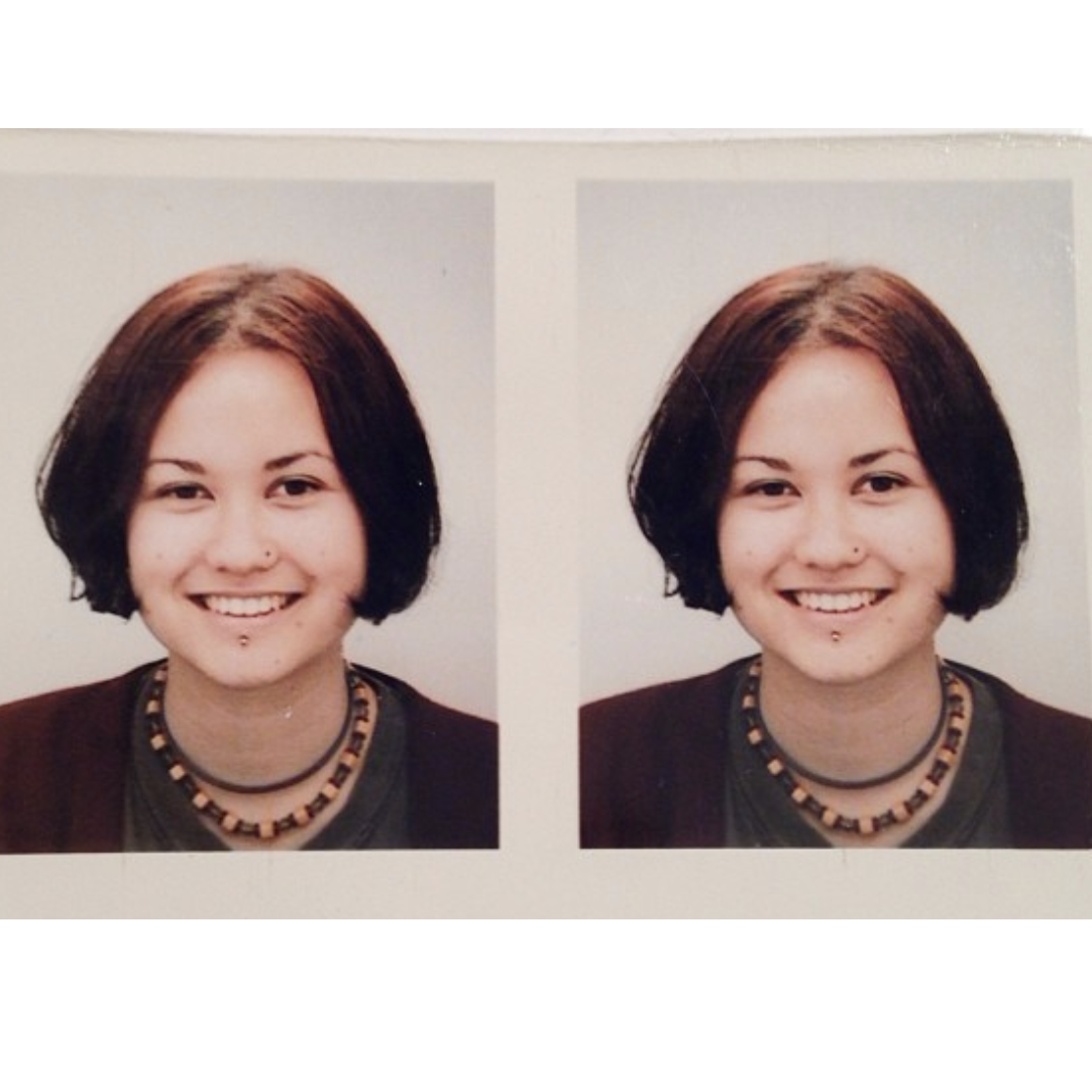 Sabrina, 1996. So mid-90s. This is how Roman remembered me until we saw each other again in 2009.