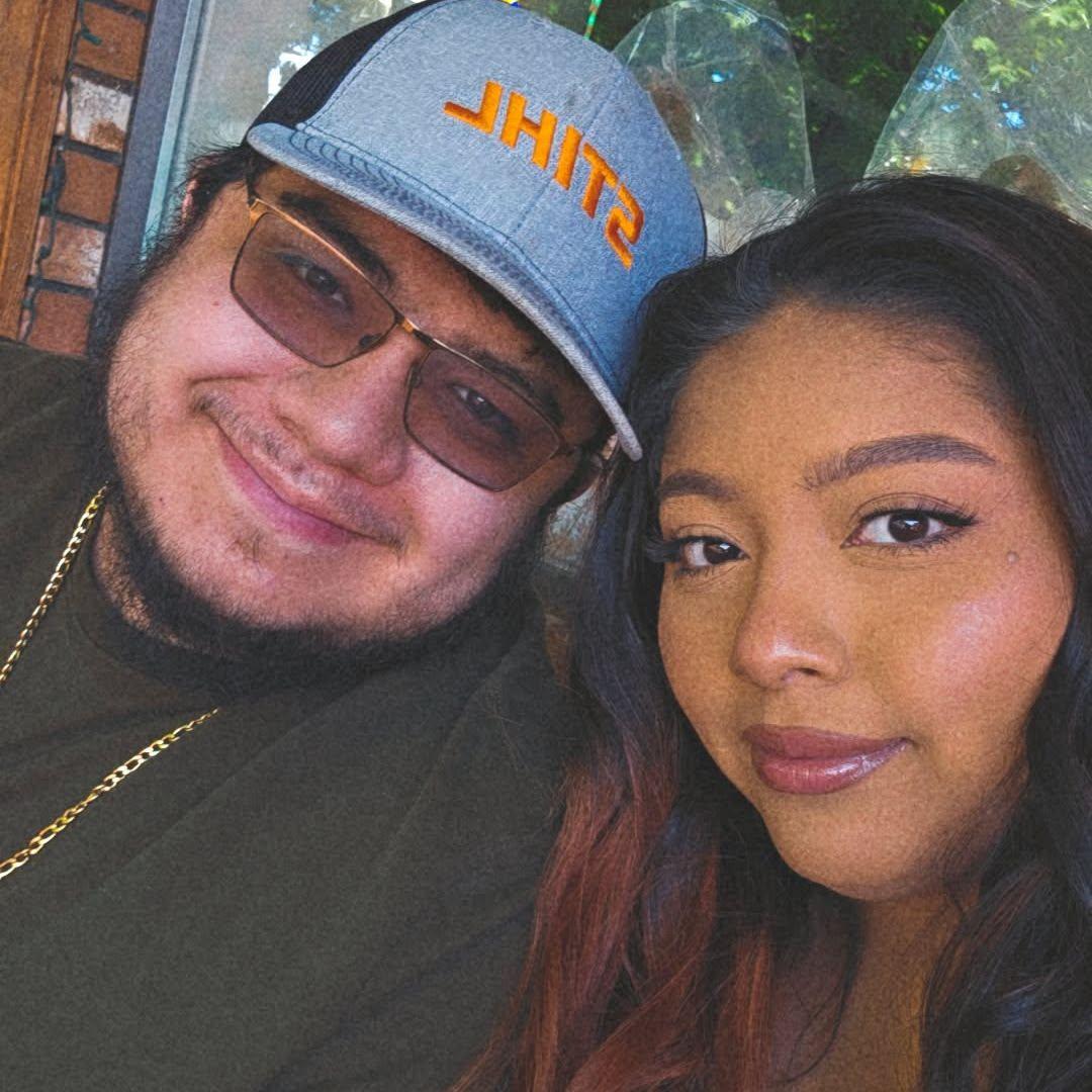 Moments before he proposed! May 15 2025