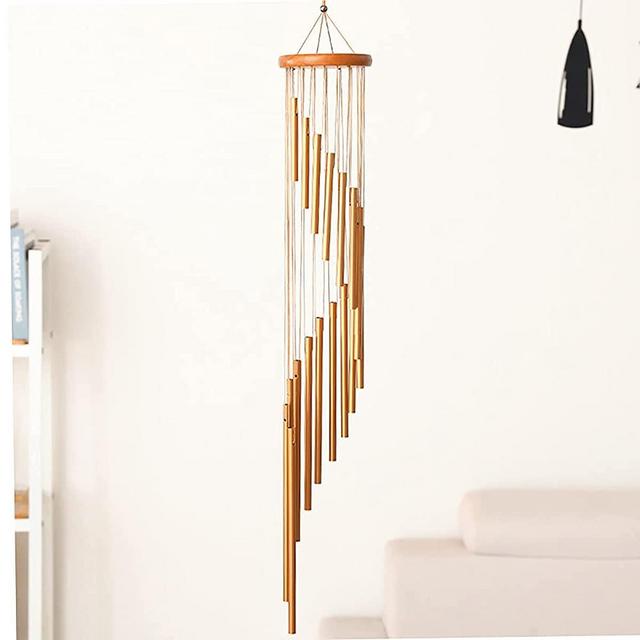 CHENBAY Wind Chimes with 18 Aluminum Alloy Tubes S Hooks Pefect Decor for Garden Patio Decor Yard Outdoor Decor Indoor Decor Mother's Gift Best Gift for Family and Friends