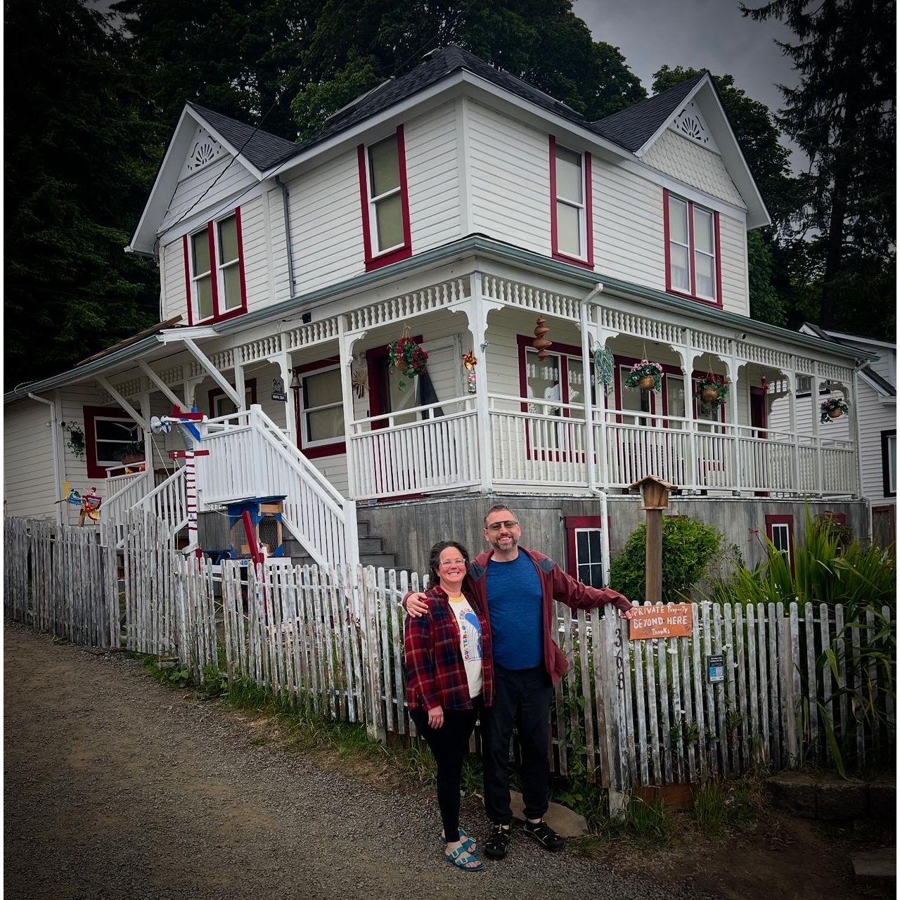 The Goonies house in Astoria, Oregon
