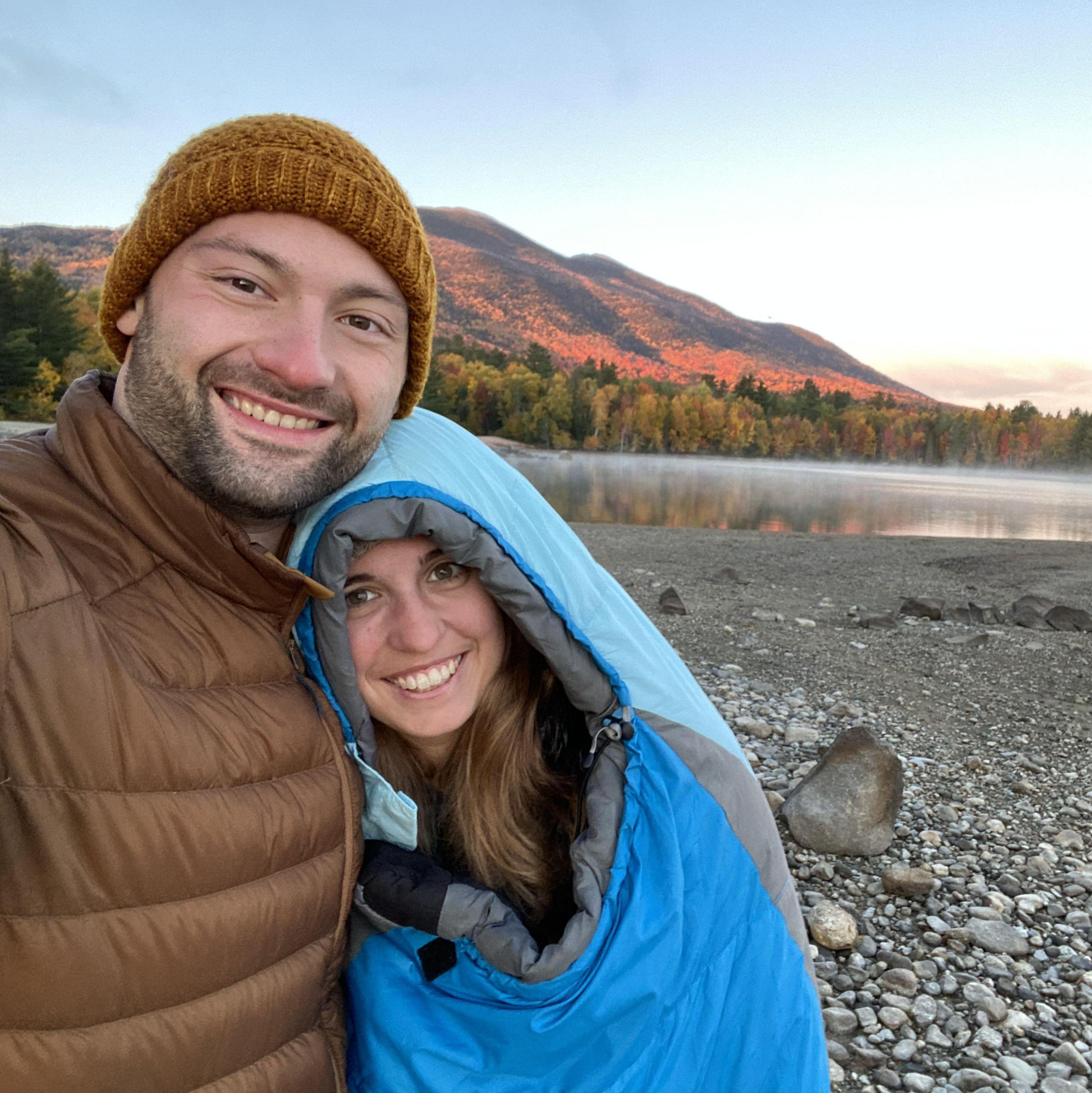 coooold northern Maine camping. Oct. 2022