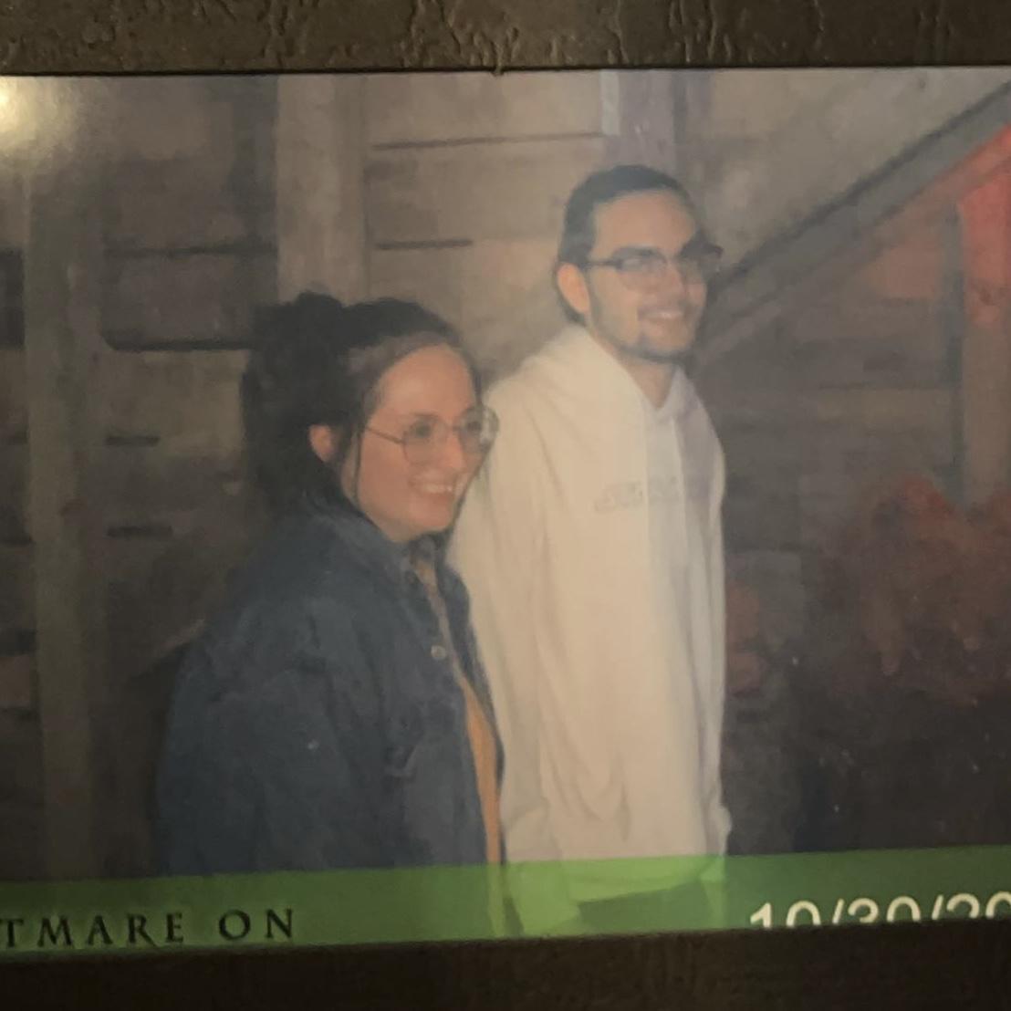 Haunted house... I was terrified. 10.30.2022