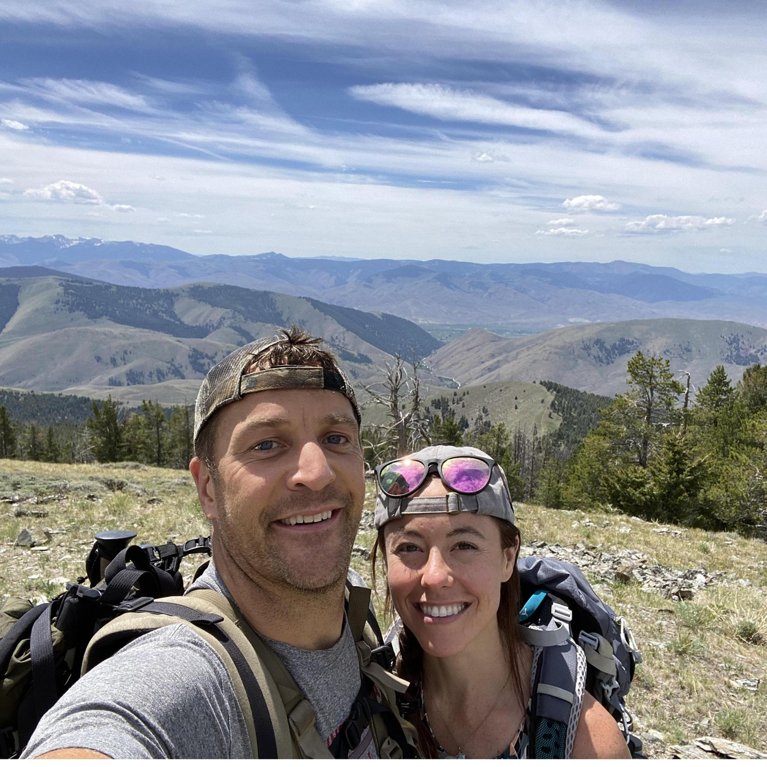 Most recent trip on the continental divide, scouting for elk