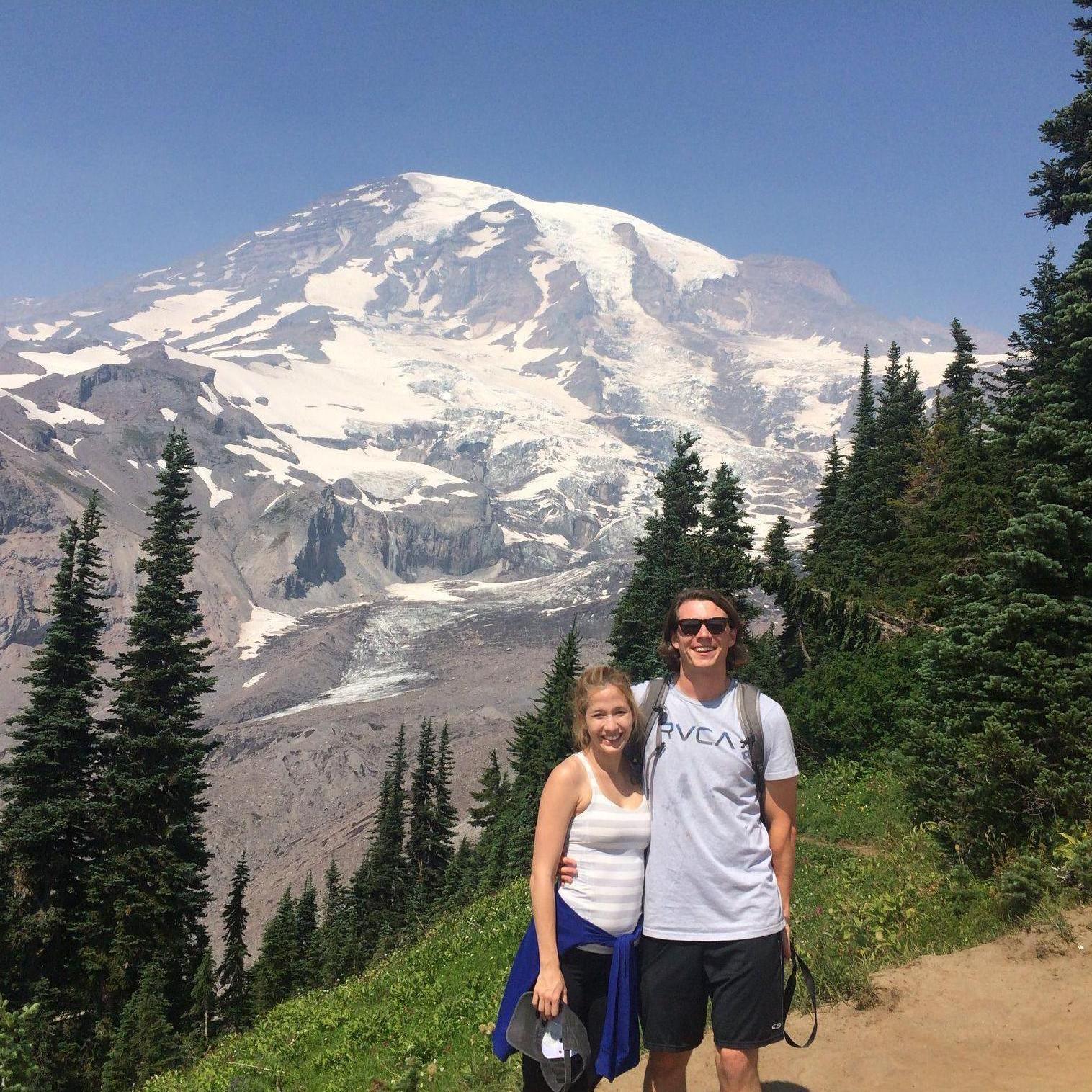 Hiking Mt Rainier in Washington 2017