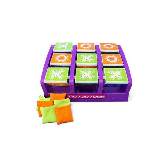 Glow Games Glow Games Tic Tac Toss Slingshots and Ball Launchers - 7pc