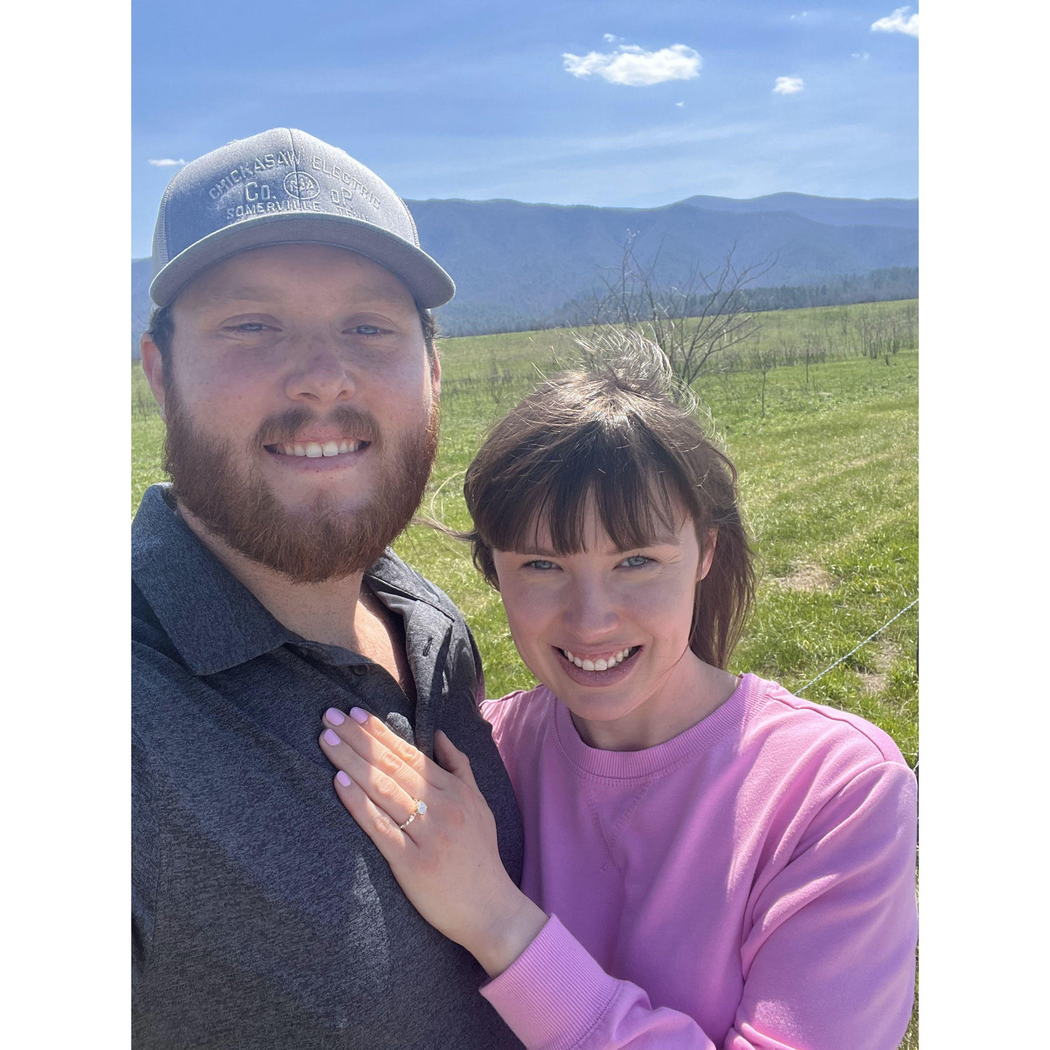 I said "Yes!" in Cades Cove