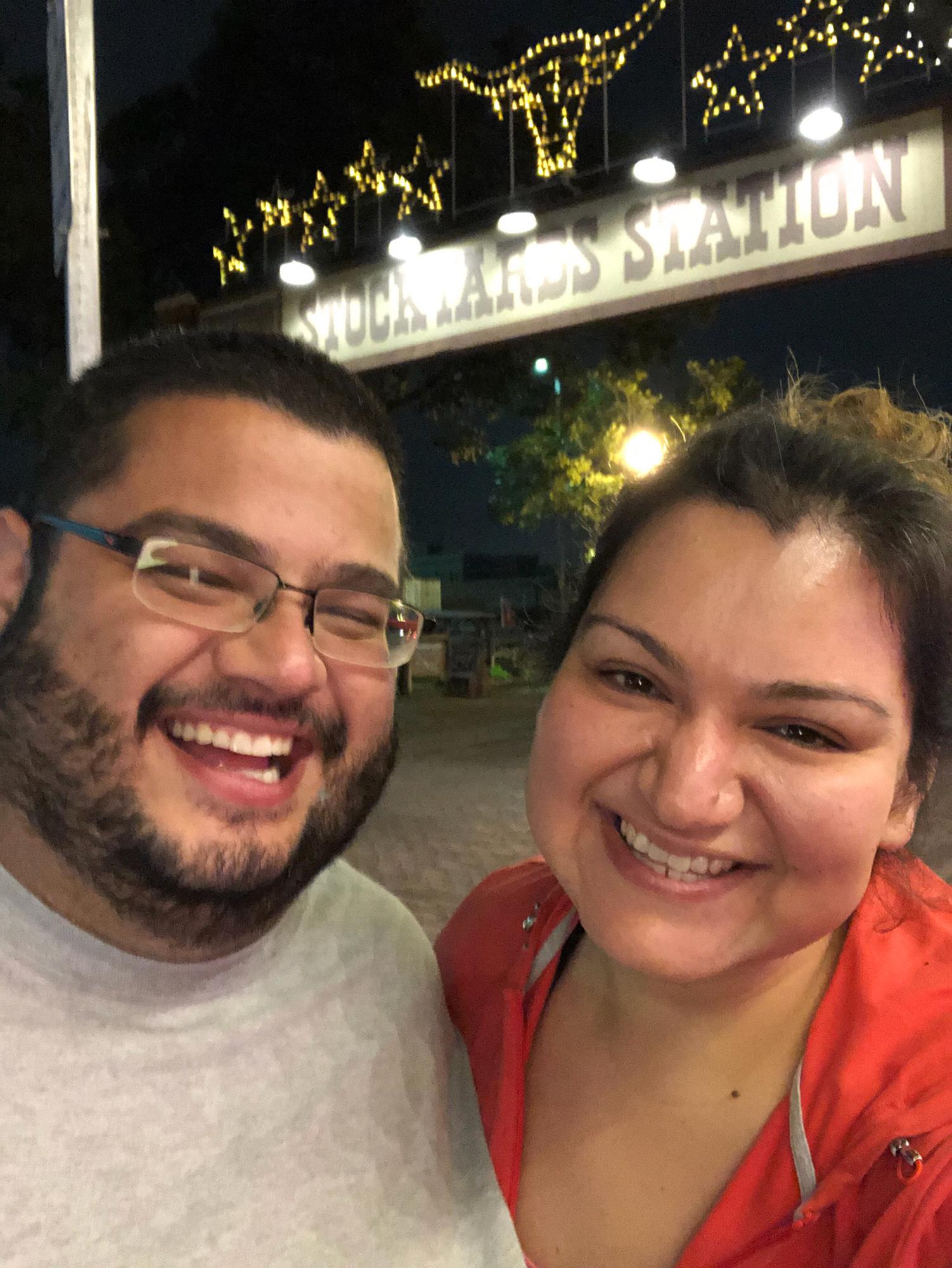 Our first picture together