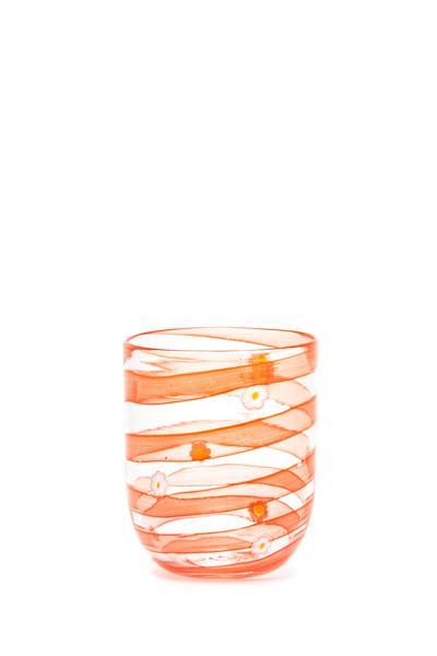 Margherite Glass Medium in Red