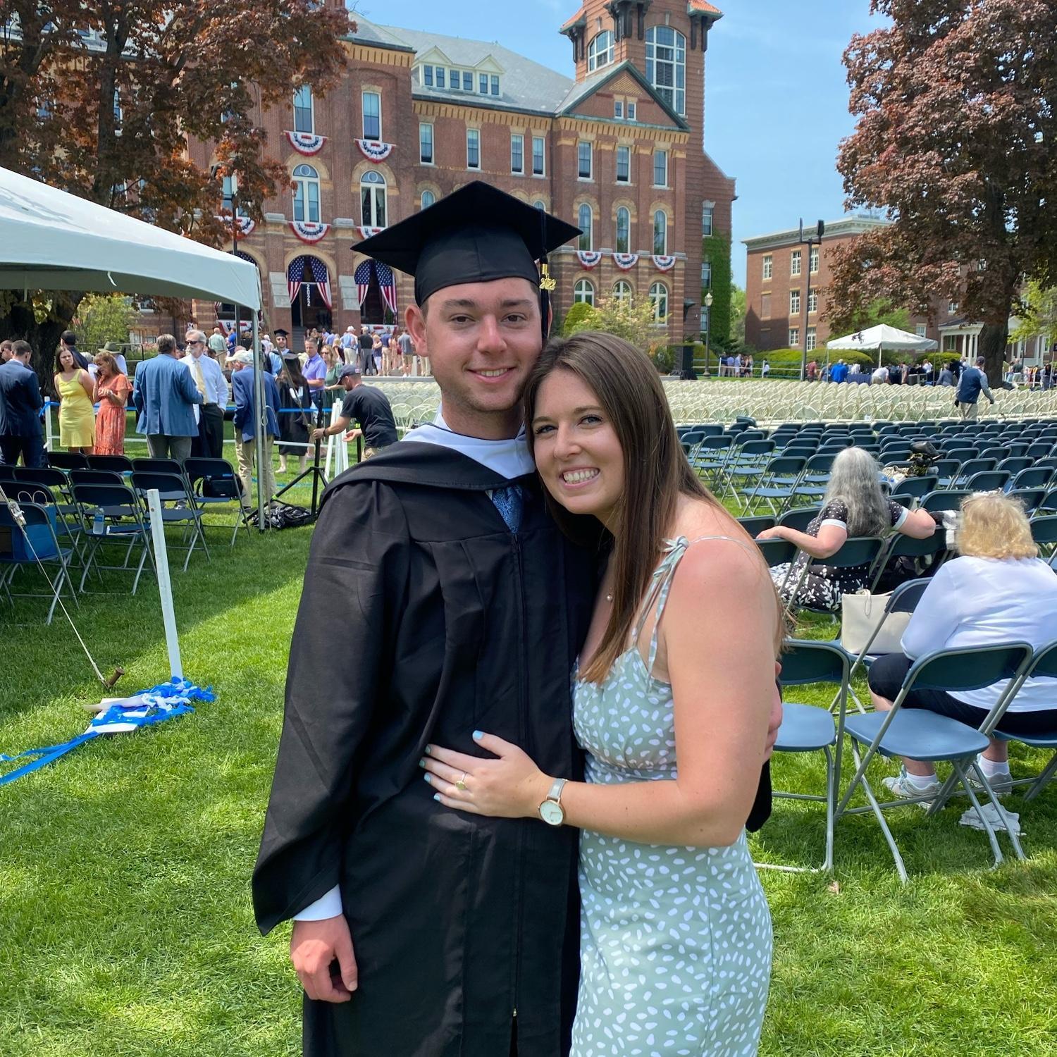 May 2022 - Jack's Saint Anselm graduation