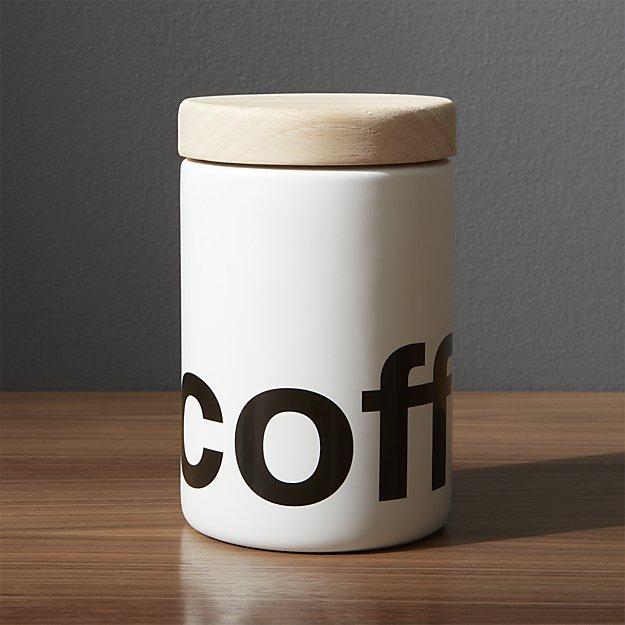 Loft Coffee Canister