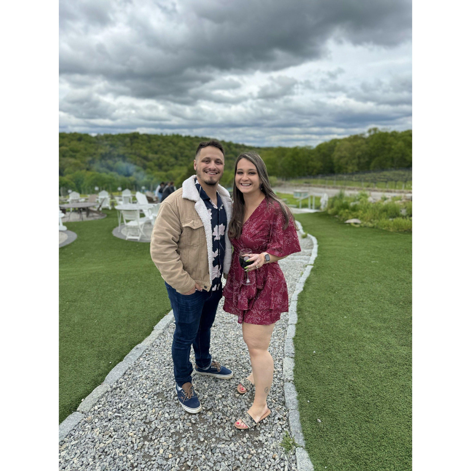 Winery fun in Connecticut