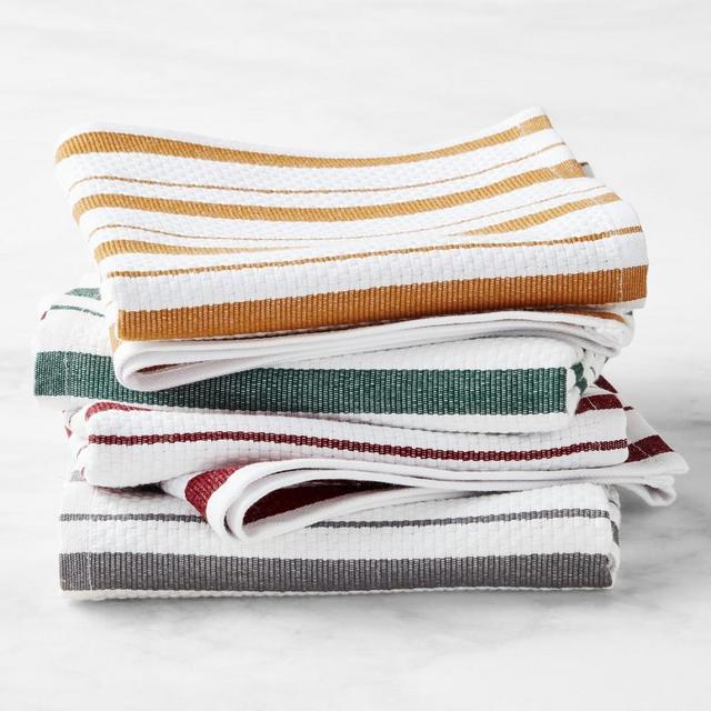 Williams Sonoma Classic Stripe Towels, Set of 4, Multi