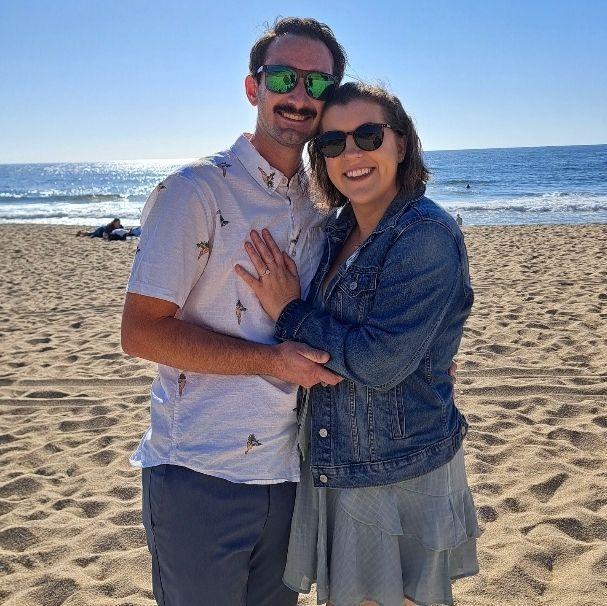 September 2024: Eddie proposes to Kelly on Montara State Beach!
