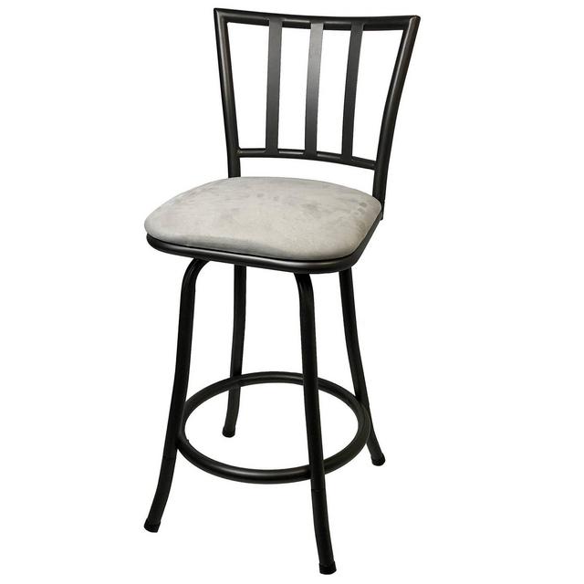 Robinson Adjustable Height Barstool Gunmetal - Cheyenne