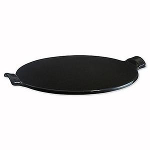 Emile Henry 14 1/2-Inch Round Pizza Stone in Black