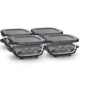 Ninja® 6-Cup CleanCrisp™ Glass Container 4-PK Bundle