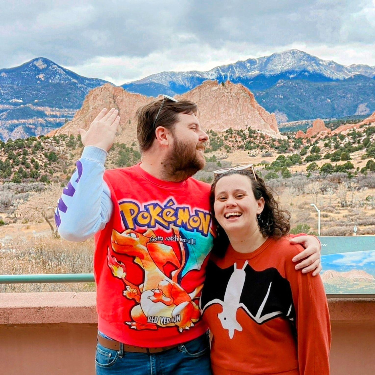 Garden of the Gods park in Colorado Springs. We were in town for a wedding and to visit Johnny's Aunt Kathy. Colorado was beautiful and we can't wait to visit again! (Nov. 2023)
