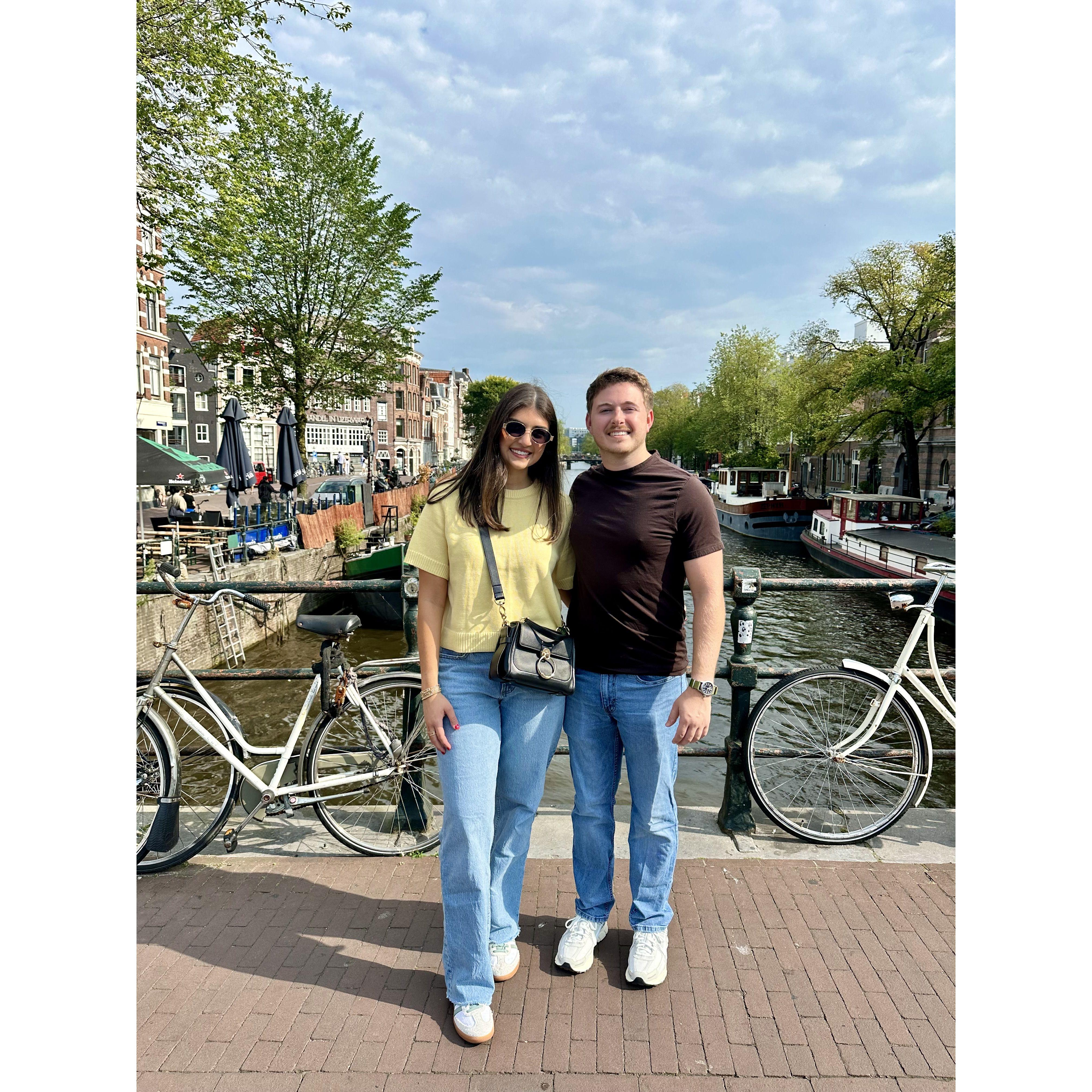 The start of our trip to Europe! It came with lots of travel hiccups, but we were so happy to finally be there!