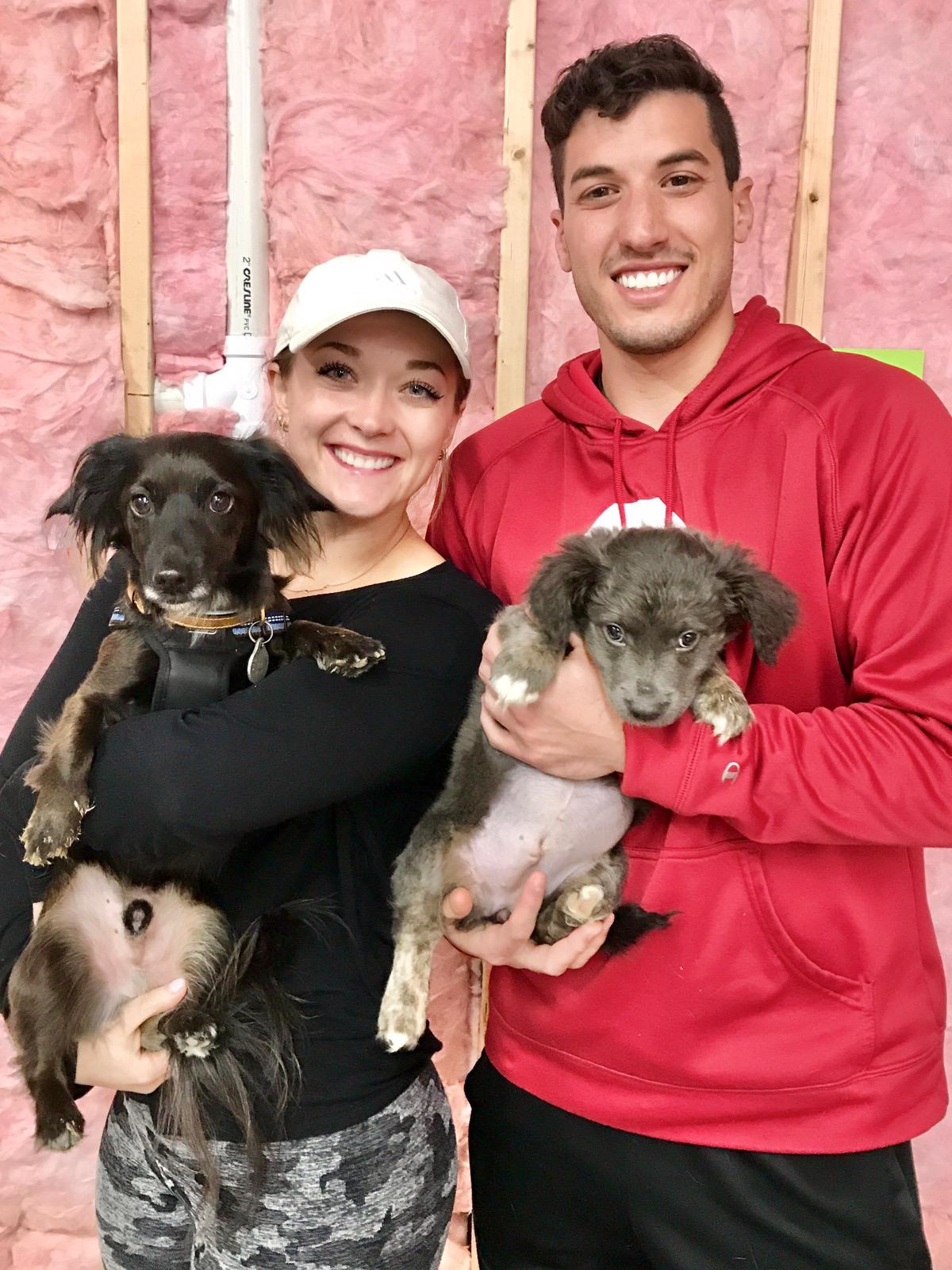 First day as a family of 4