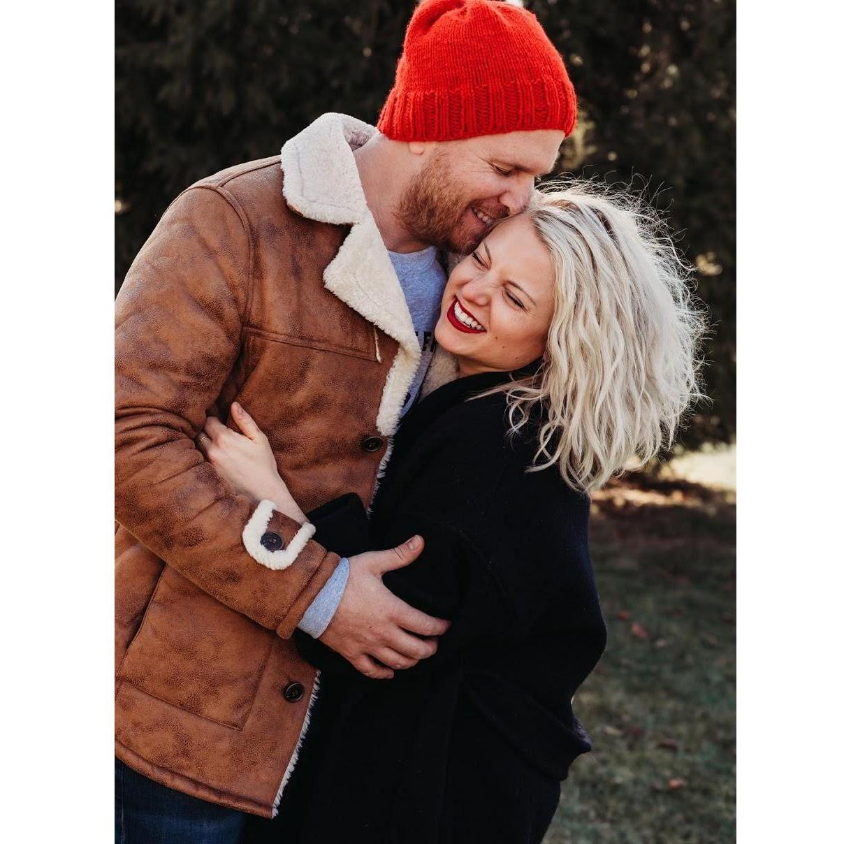 Goofin' off at the Granrath Christmas photo shoot.