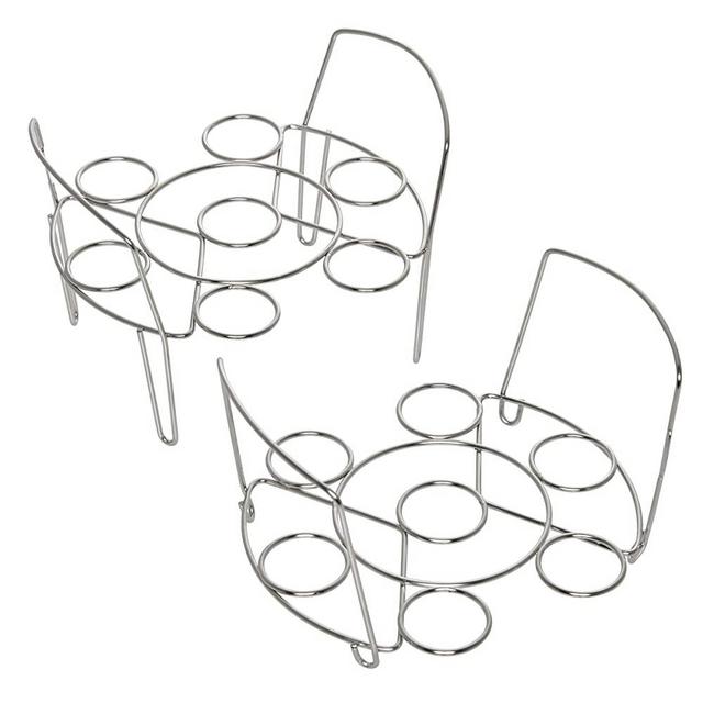 Instant Pot 5252281 Official Wire Egg Racks, Set of 2, Compatible with 6-quart & 8-quart cookers, Stainless Steel