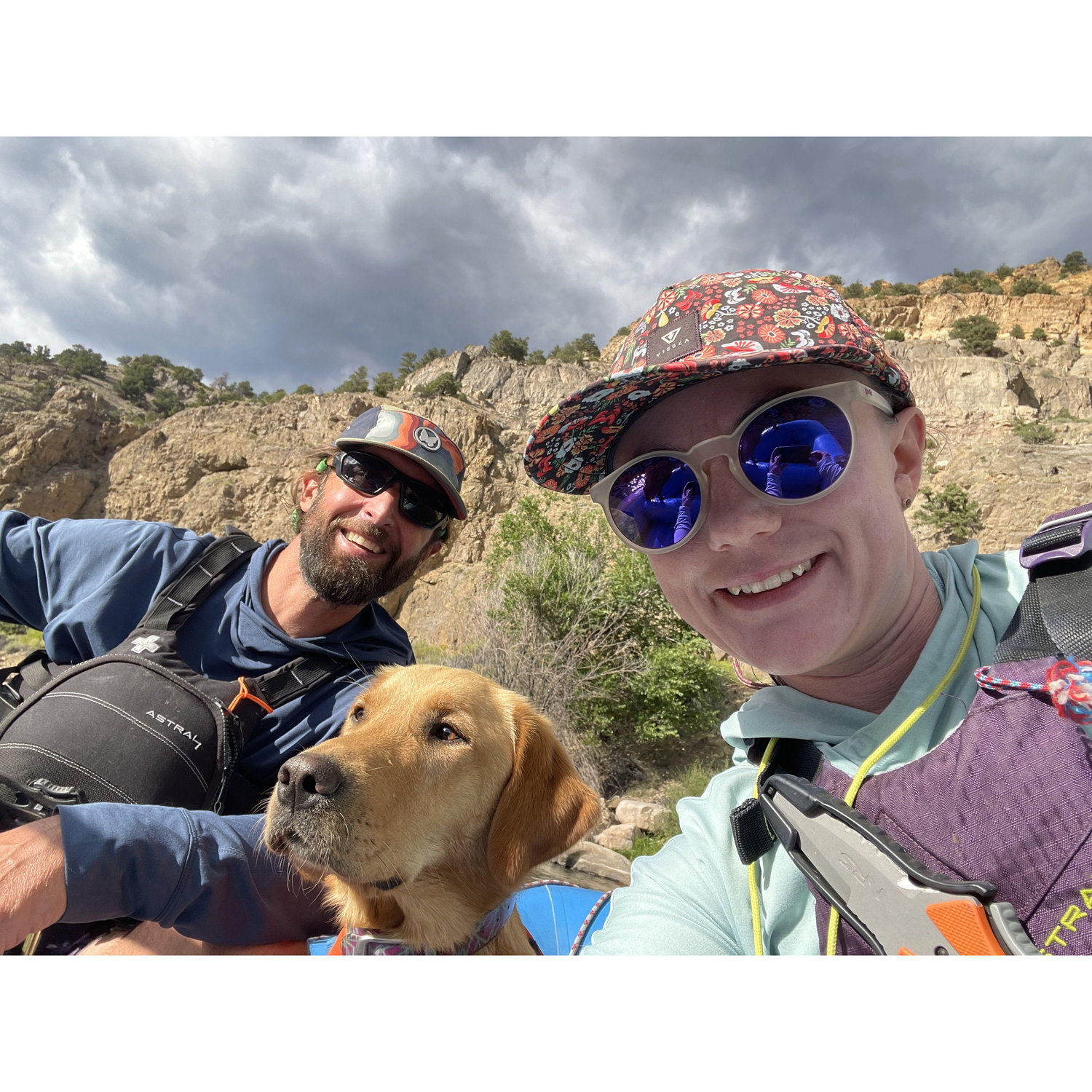 Rafting with Riva and Remi