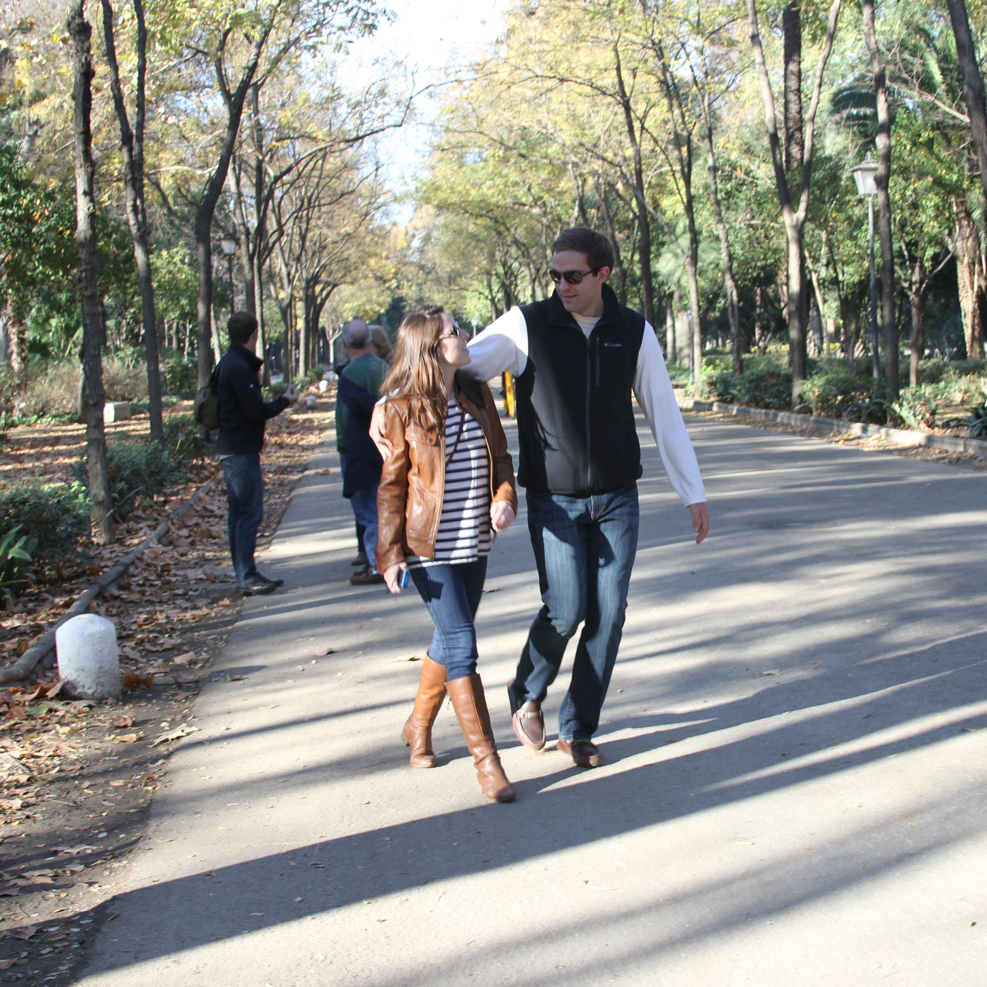 Tourists in nature - Seville, Spain
