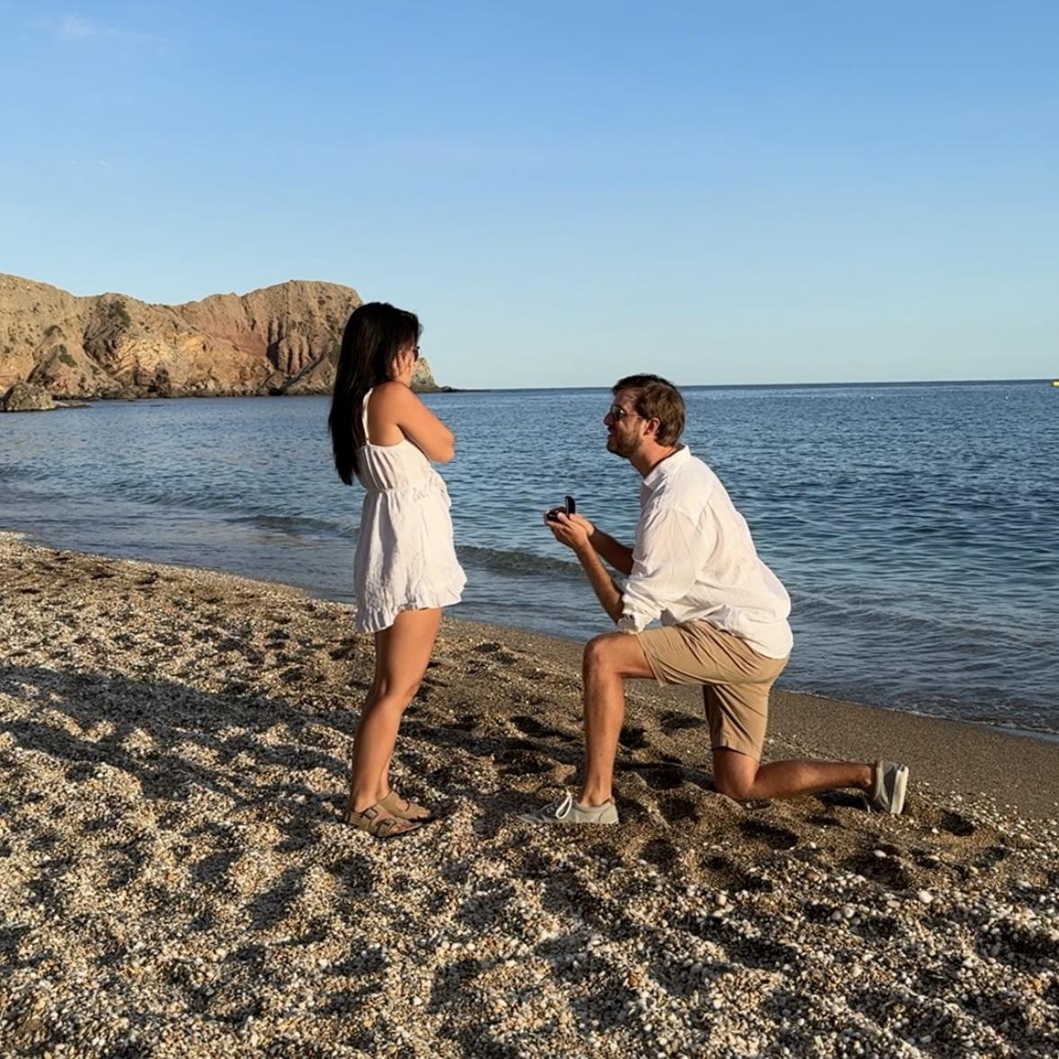 Saying YES! in Milos, Greece