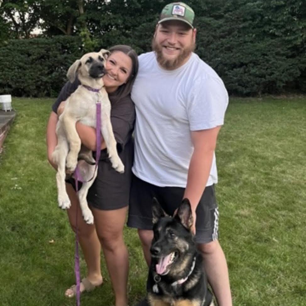 The day we got our Goosey boy.