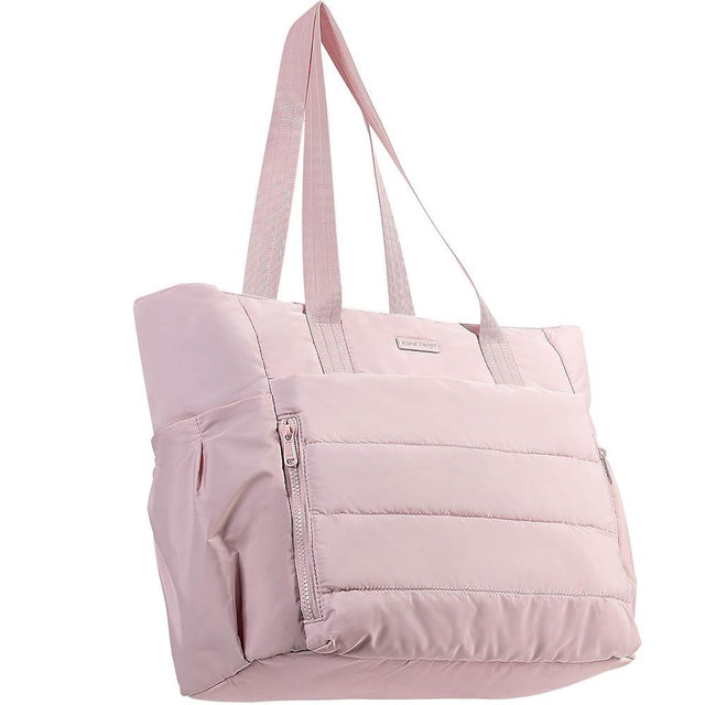 NISHEL Travel Puffy Tote Bag For Women, Ultra-Lightweight Large Tote Purse For Office Day And a Short Weekend Getaway