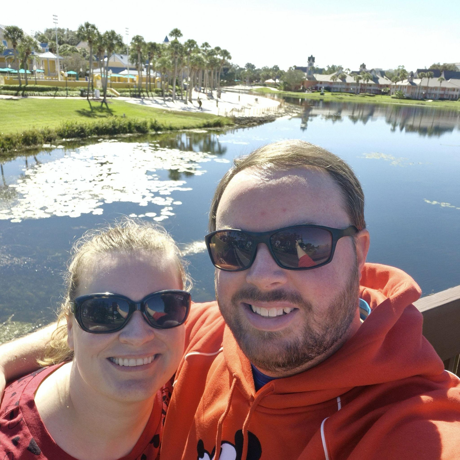 Getting some rays in Disney!