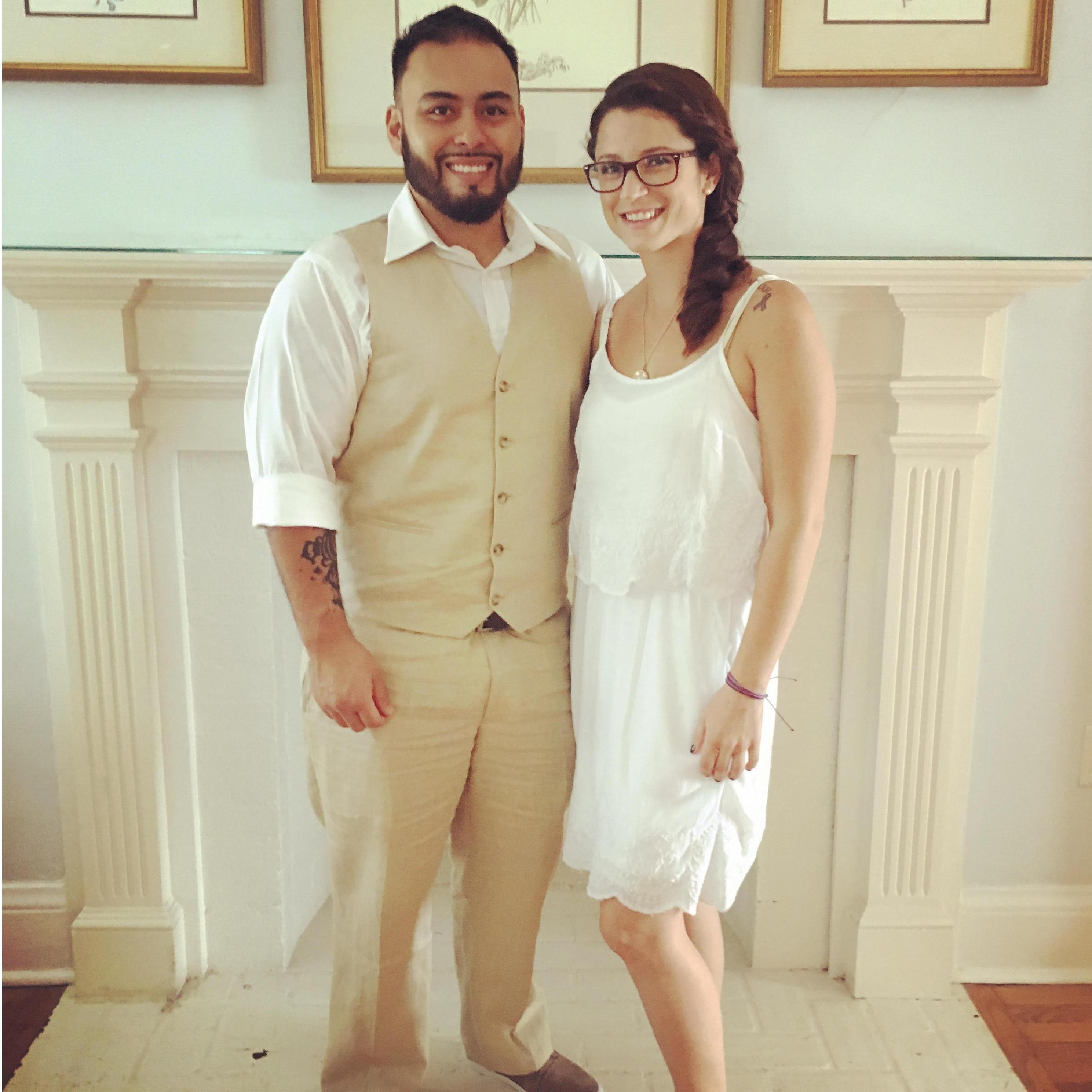That one time that Brittany was the MOH in her best friends wedding & Ryan looked more dapper in his outfit than she did! HAHA