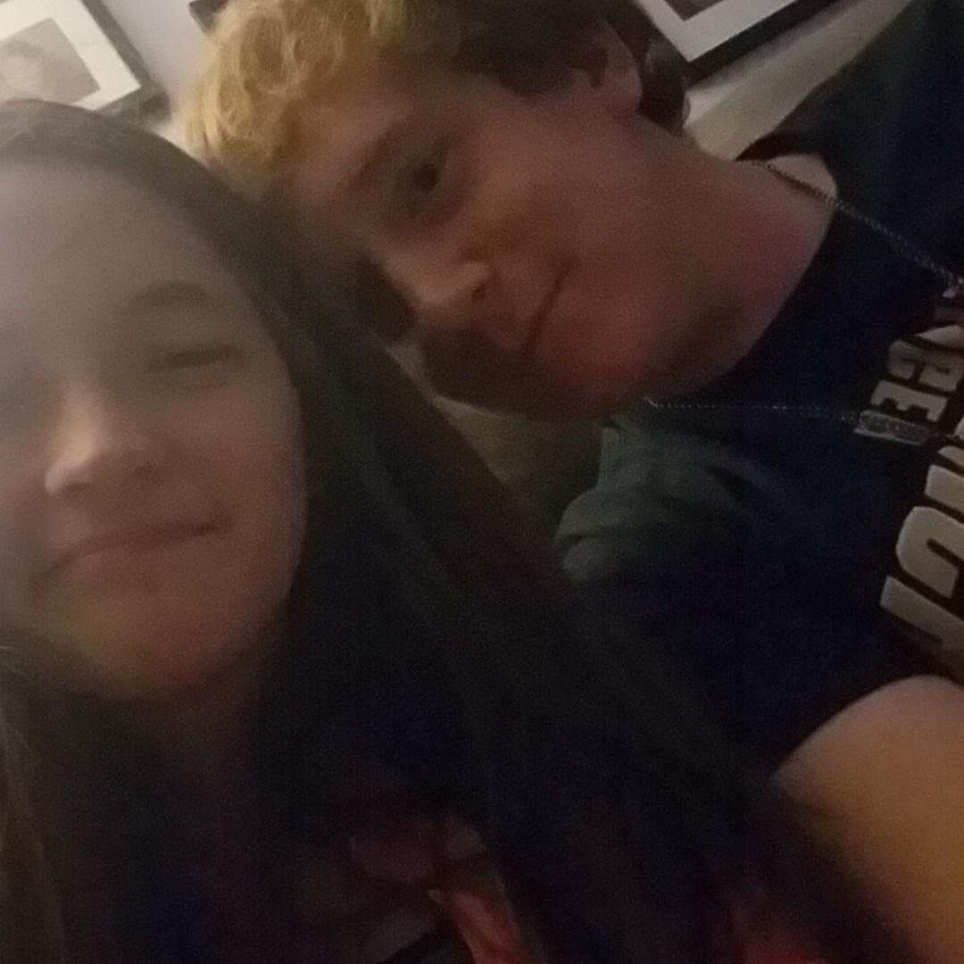 Our first picture taken together ❤