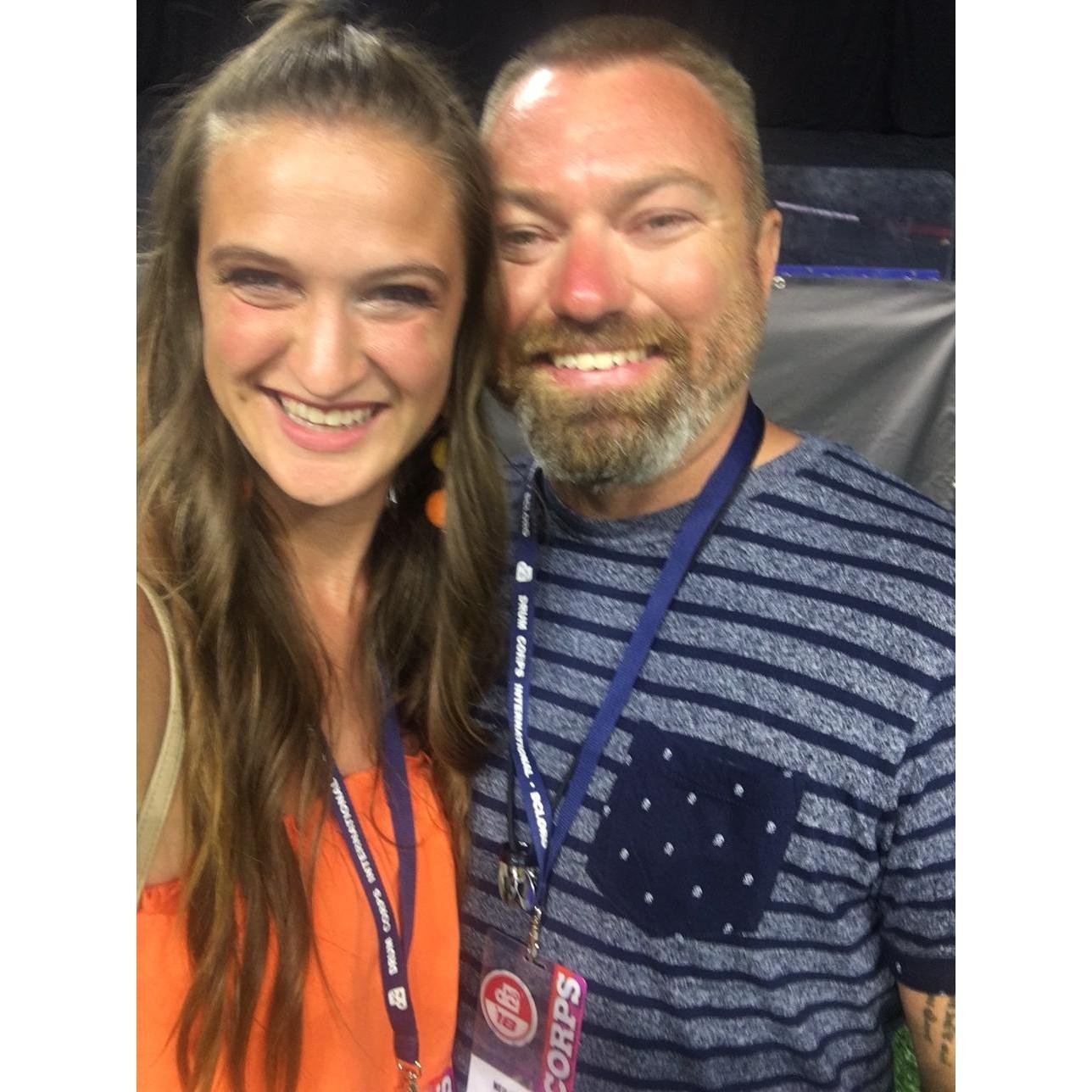 Our last summer teaching drum corps!