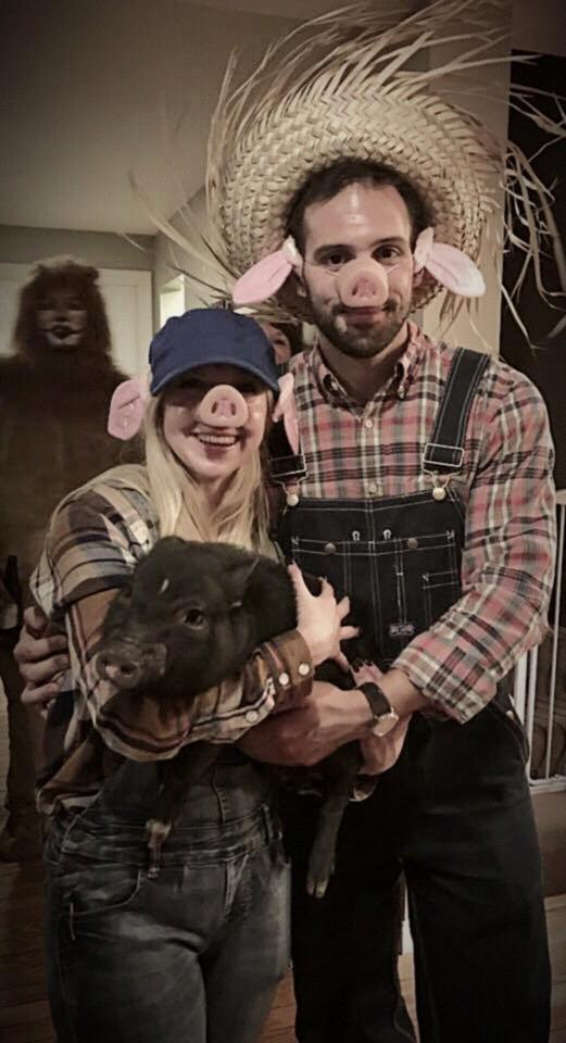3 Little Pigs Halloween costume of 2017.