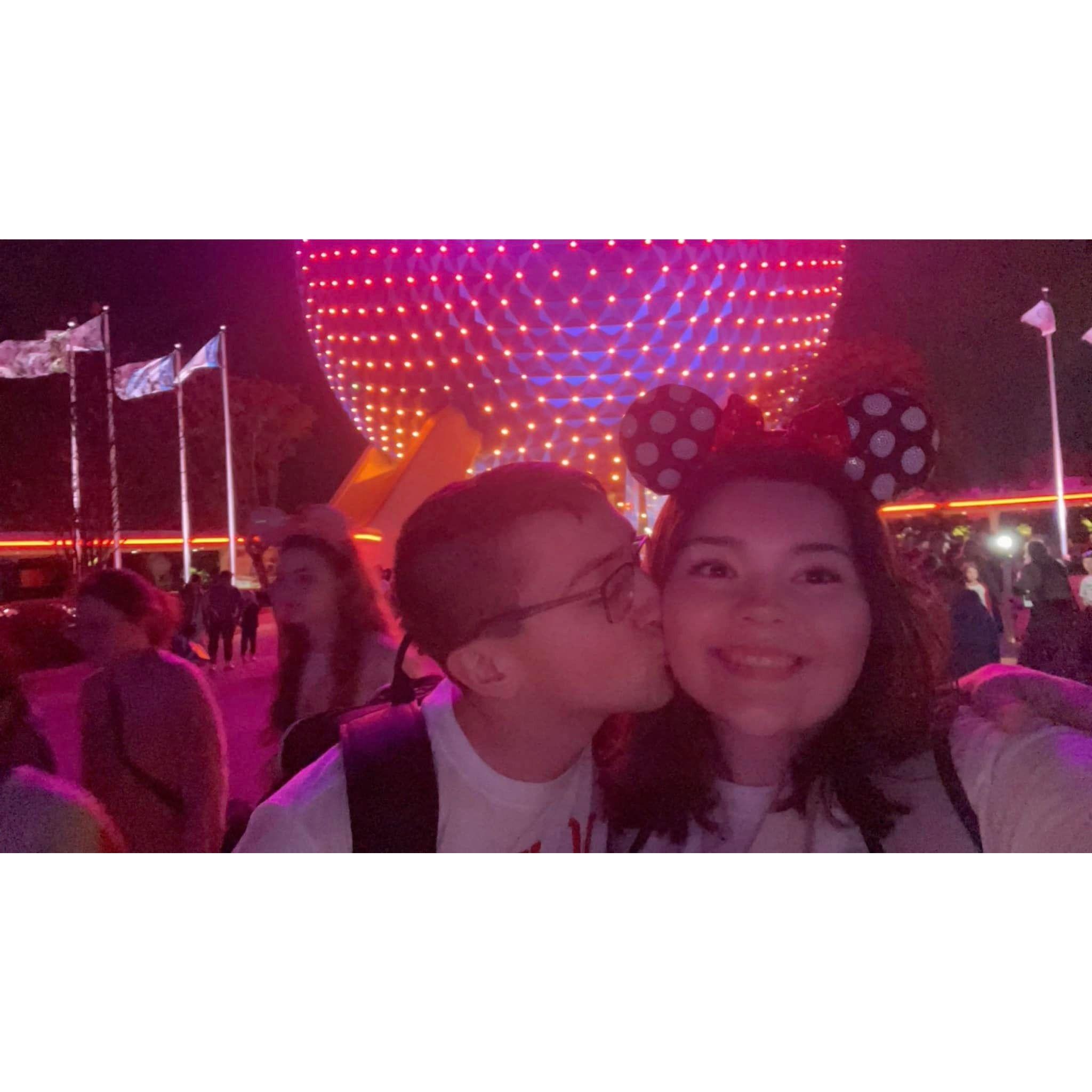 January 2024. Jayden and Audrey go to Disney Epcot!