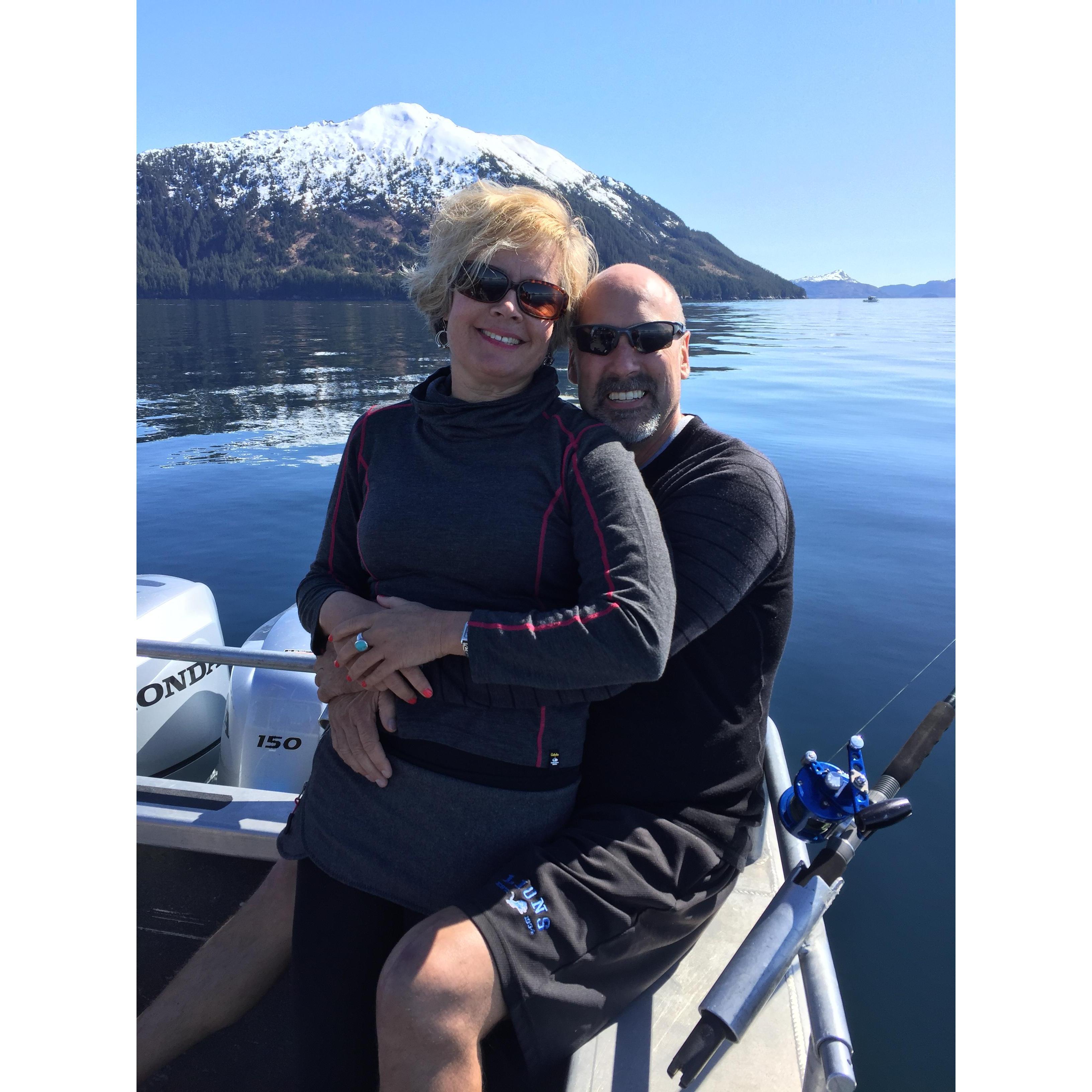 Shrimping in Whittier, Alaska