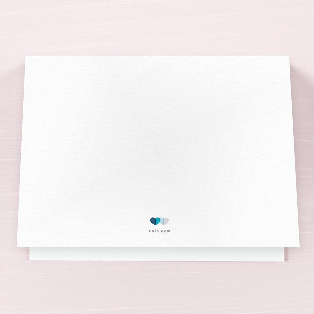 Starflower | Red | Zola Thank You Cards