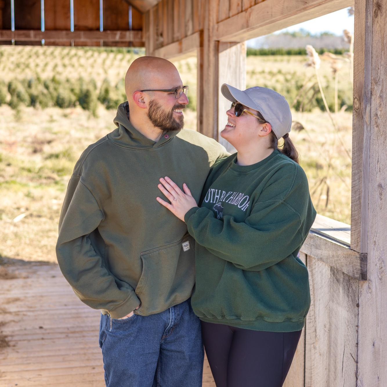 The day Zac proposed!