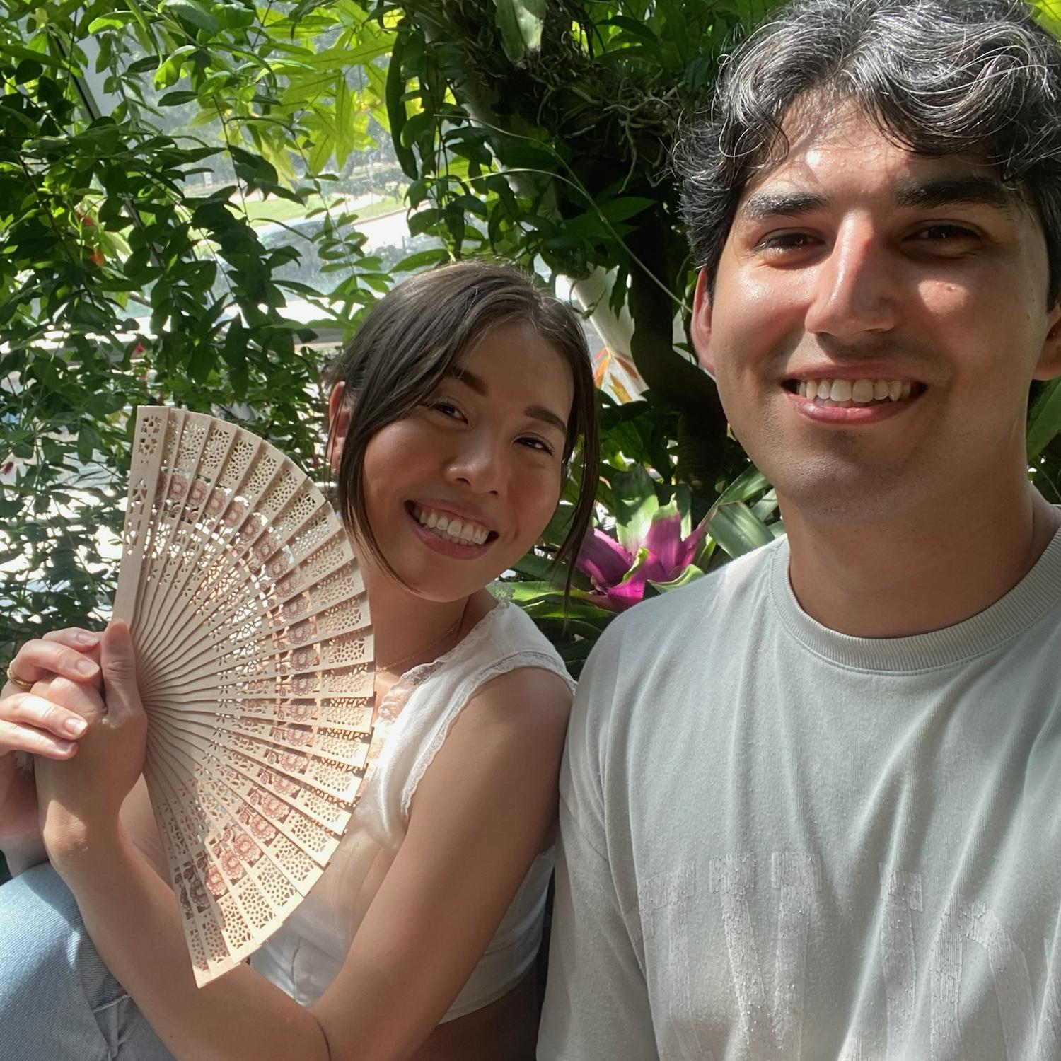 Our first date!