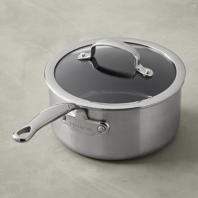 GreenPan™ Premiere Ceramic Nonstick Covered Saucepan, 3-Qt.