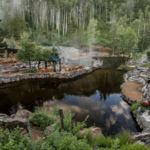 Relax in Strawberry Park Hot Springs